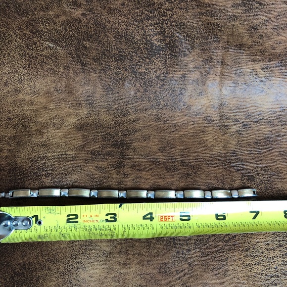 Monet Two Toned Link Bracelet - Picture 3 of 5